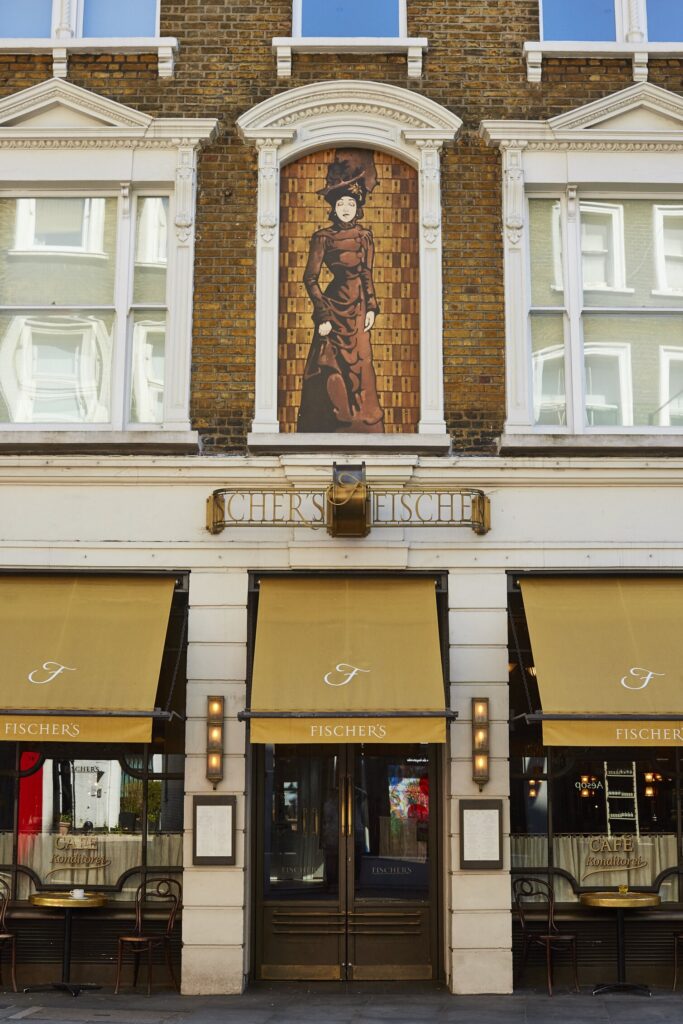 Fischer's is a Viennese restaurant in Marylebone